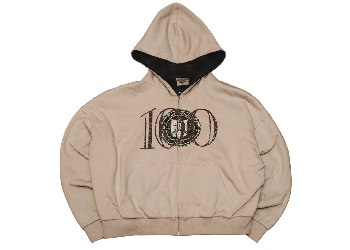 Can't buy eternal life zip up